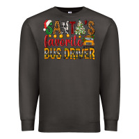Smoke Santa's Favorite Bus Driver Premium Sweatshirt - BundleAndBundleShop