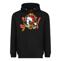 Black joy christmas with cow bbs Heavyweight Hoodie - BundleAndBundleShop