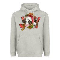 Moon Dust joy christmas with cow bbs Heavyweight Hoodie - BundleAndBundleShop