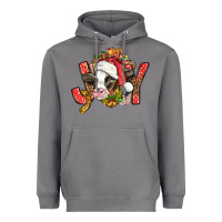 Storm joy christmas with cow bbs Heavyweight Hoodie - BundleAndBundleShop