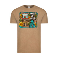 Vintage Coffee western leopard mema Vintage Tee - LillyAllenDesigns