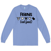 Colony Blue Friends not Food Long Sleeve Tee - Bettercallsaul
