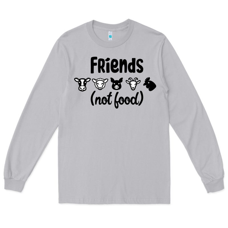 Friends Not Food Long Sleeve Tee by Bettercallsaul | Teevron