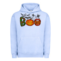 Pigment Grape Ice boo halloween Urban Hoodie - CowhideDigitalArt