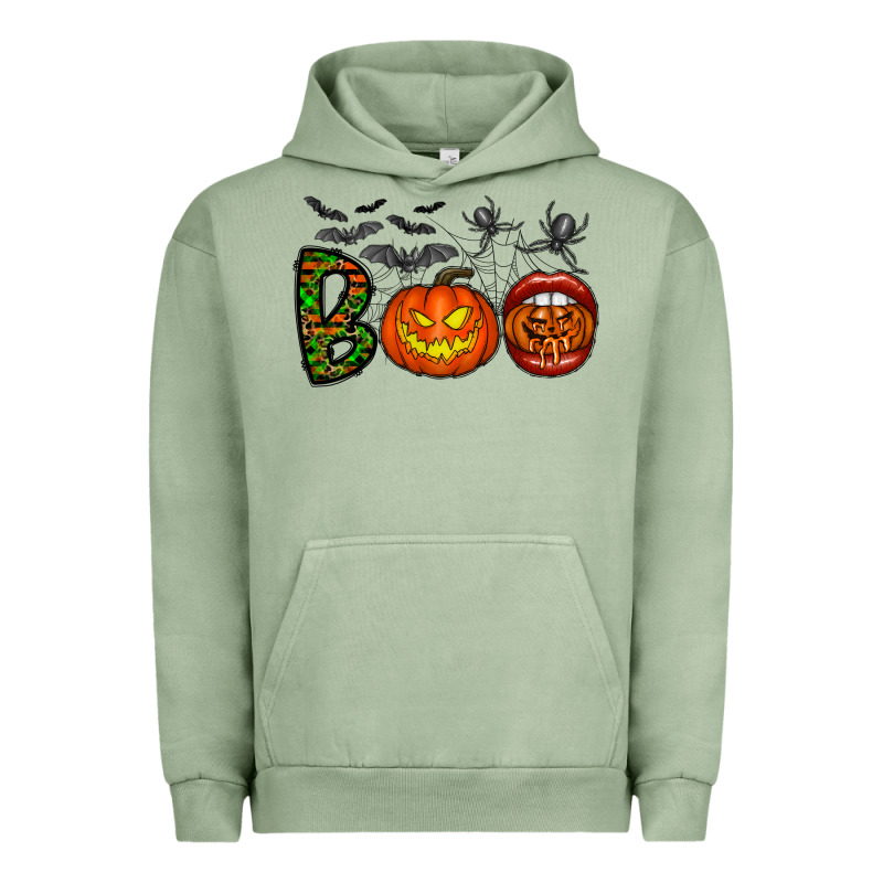 Boo Halloween Urban Hoodie by CowhideDigitalArt | Teevron