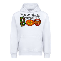 White boo halloween Urban Hoodie - CowhideDigitalArt