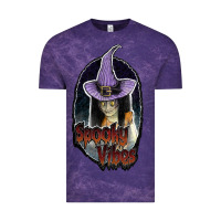 Cloud Purple spooky vibes Vintage Tee - JahusDesignShop