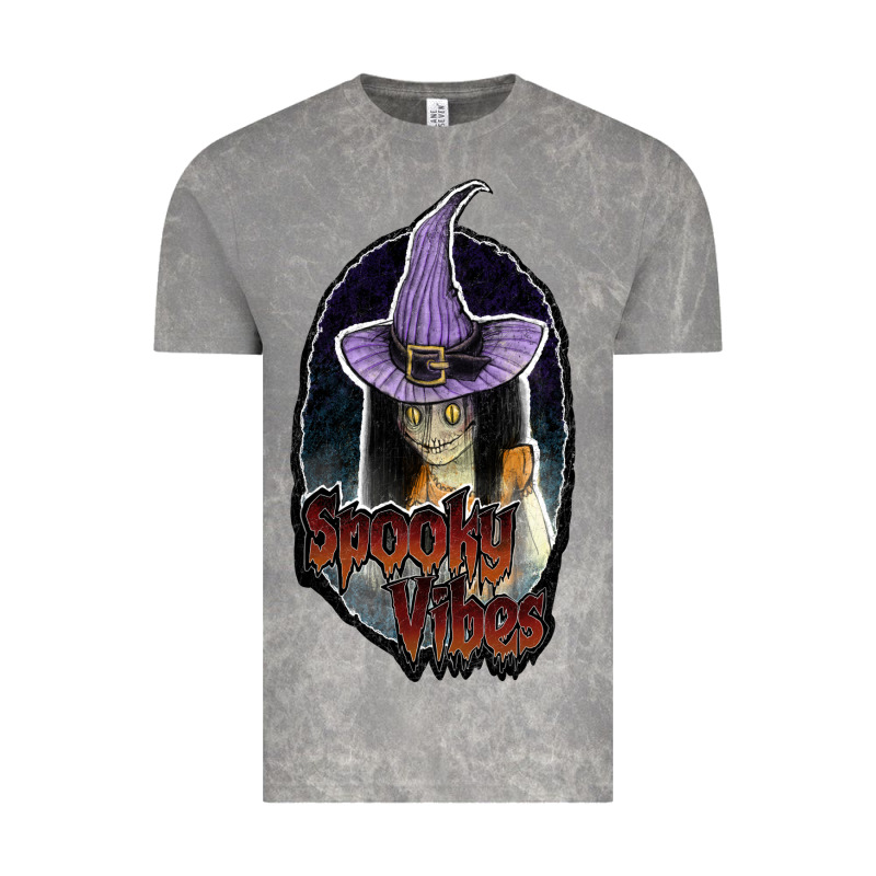 Spooky Vibes Vintage Tee by JahusDesignShop | Teevron