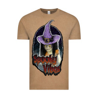 Vintage Coffee spooky vibes Vintage Tee - JahusDesignShop