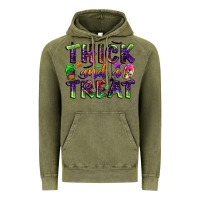 Vintage Olive thick and a treat Vintage Hoodie - BundleAndBundleShop