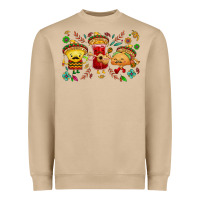 Mushroom Mexican taco nacho and souce Heavyweight Sweatshirt - NancyCooperArtShop