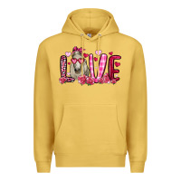 Antique Gold valentines day love horse Premium Hoodie - OliviaCreatesArt