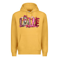 Mustard valentines day love horse Premium Hoodie - OliviaCreatesArt