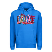 True Royal valentines day love horse Premium Hoodie - OliviaCreatesArt
