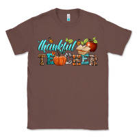 Chestnut thankful teacher Classic Tee - BundleAndBundleShop
