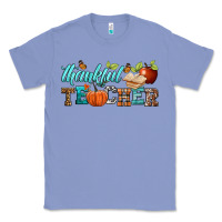 Colony Blue thankful teacher Classic Tee - BundleAndBundleShop