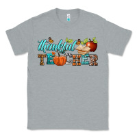 Heather Grey thankful teacher Classic Tee - BundleAndBundleShop