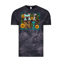 Cloud Black western leopard mini Vintage Tee - LillyAllenDesigns