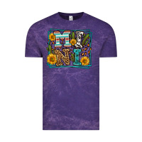 Cloud Purple western leopard mini Vintage Tee - LillyAllenDesigns