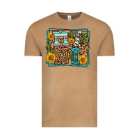 Vintage Camel western leopard mini Vintage Tee - LillyAllenDesigns