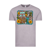 Vintage Zinc western leopard mini Vintage Tee - LillyAllenDesigns