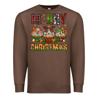Chestnut merry christmas with cupcake bbs Premium Sweatshirt - BundleAndBundleShop