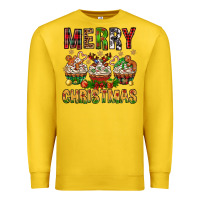 Lemon merry christmas with cupcake bbs Premium Sweatshirt - BundleAndBundleShop