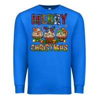 True Royal merry christmas with cupcake bbs Premium Sweatshirt - BundleAndBundleShop