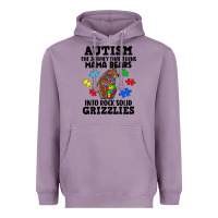 Lavender Autism grizzlies Heavyweight Hoodie - FaDigitalArtStudio