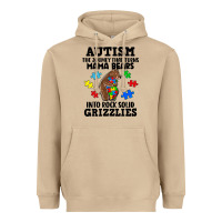 Mushroom Autism grizzlies Heavyweight Hoodie - FaDigitalArtStudio