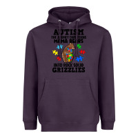 Plum Autism grizzlies Heavyweight Hoodie - FaDigitalArtStudio