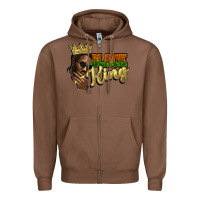 Chestnut Black king Zipper Hoodie - HowdyJamesFarm