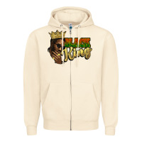 Sandshell Black king Zipper Hoodie - HowdyJamesFarm