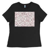 Black baseball seamless background  (3200x2400px) Ladies Tee - Jasminsmagicworld