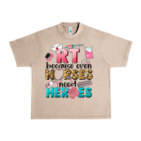 French Oak rt because nurses need heroes Urban Heavy Tee - LillyAllenDesigns