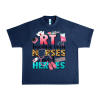Navy rt because nurses need heroes Urban Heavy Tee - LillyAllenDesigns