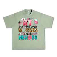 Oil Green rt because nurses need heroes Urban Heavy Tee - LillyAllenDesigns