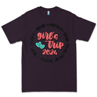 Plum girls trip Premium Tee - MaliasSmallBusiness