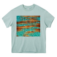 Arona turquoise  leather and wooden pattern tumbler Heavy Core Tee - Jasminsmagicworld