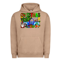 Pigment Burro christmas truck Urban Hoodie - SublimationCraftShop