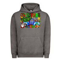 Pigment Tornado christmas truck Urban Hoodie - SublimationCraftShop