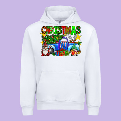 Christmas Truck Urban Hoodie Designed By Sublimationcraftshop