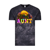 Cloud Black softball aunt Vintage Tee - LillyAllenDesigns