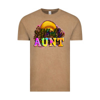 Vintage Coffee softball aunt Vintage Tee - LillyAllenDesigns