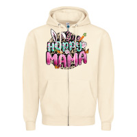 Sandshell One hoppy mama Easter Day Zipper Hoodie - CowGirlArtShop