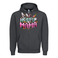 Smoke One hoppy mama Easter Day Zipper Hoodie - CowGirlArtShop