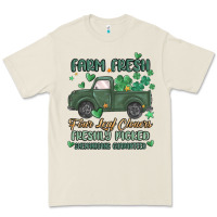 Bone farm fresh four leaf clovers Premium Tee - MaliasSmallBusiness