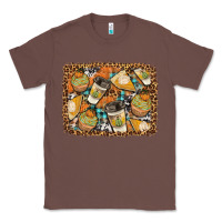 Chestnut autumn distressed background Classic Tee - BundleAndBundleShop