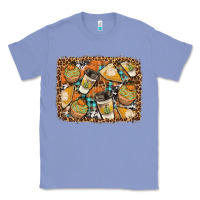 Colony Blue autumn distressed background Classic Tee - BundleAndBundleShop