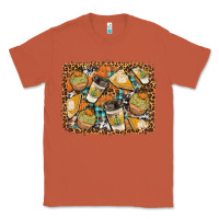 Copper autumn distressed background Classic Tee - BundleAndBundleShop